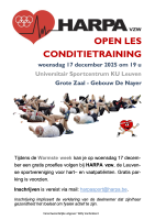 Open les Conditietraining Harpa